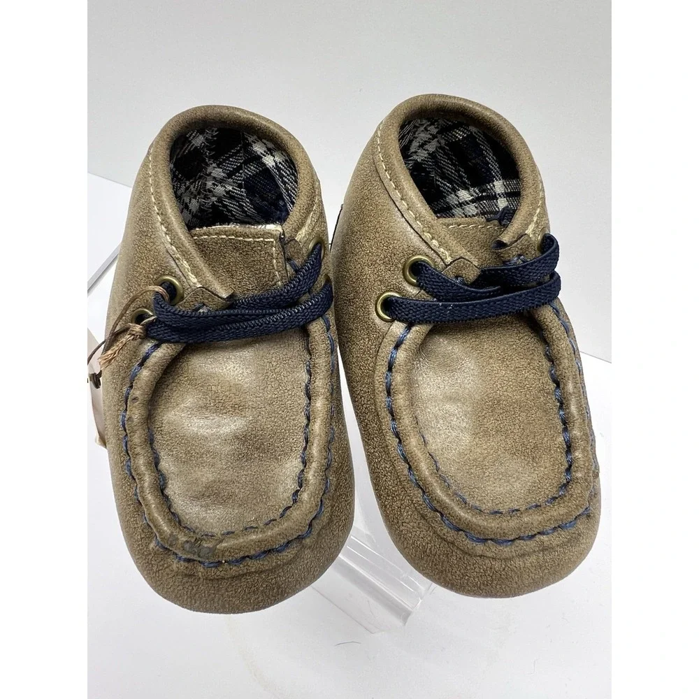 Baby Buckers Twister Infant Shoes Moc Western NWT READ‎